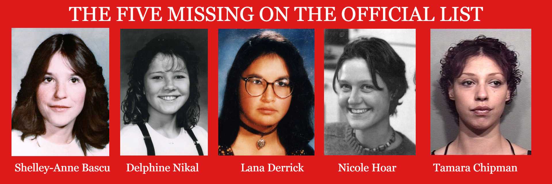 11 Official Unsolved Murders from the Highway of Tears