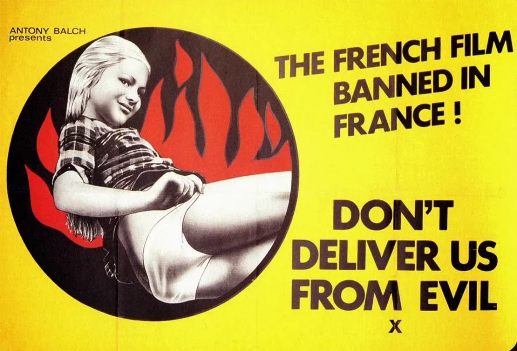 Mais ne nous délivrez pas du mal (Don't Deliver Us From Evil) film poster banned